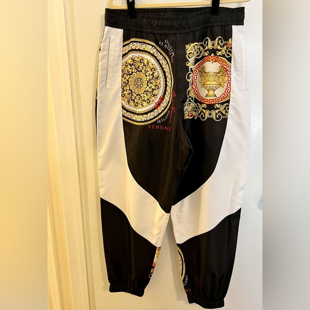 Versace Barocco Mosaic Motif Track Pants